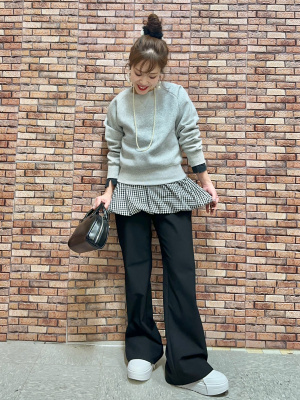 ponページ GU公式 | ヘビーウェイトスウェットプルオーバー(セットアップ可能)