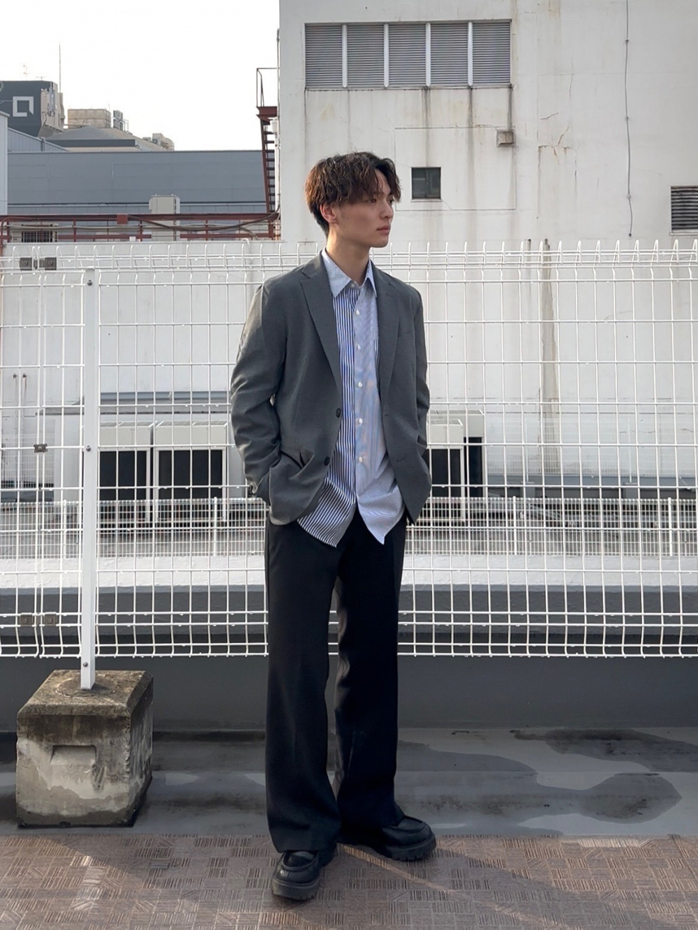 ウォッシャブルテーラードジャケットSW(セットアップ可能