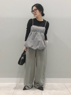 ☆ドイツ発*BERSHKA*新作*バレルレッグスウェットパンツ/CREAM☆ GU公式 | ウォッシュドスウェットバレルレッグパンツ