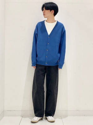 GU公式 | ウォッシャブルVネックカーディガン