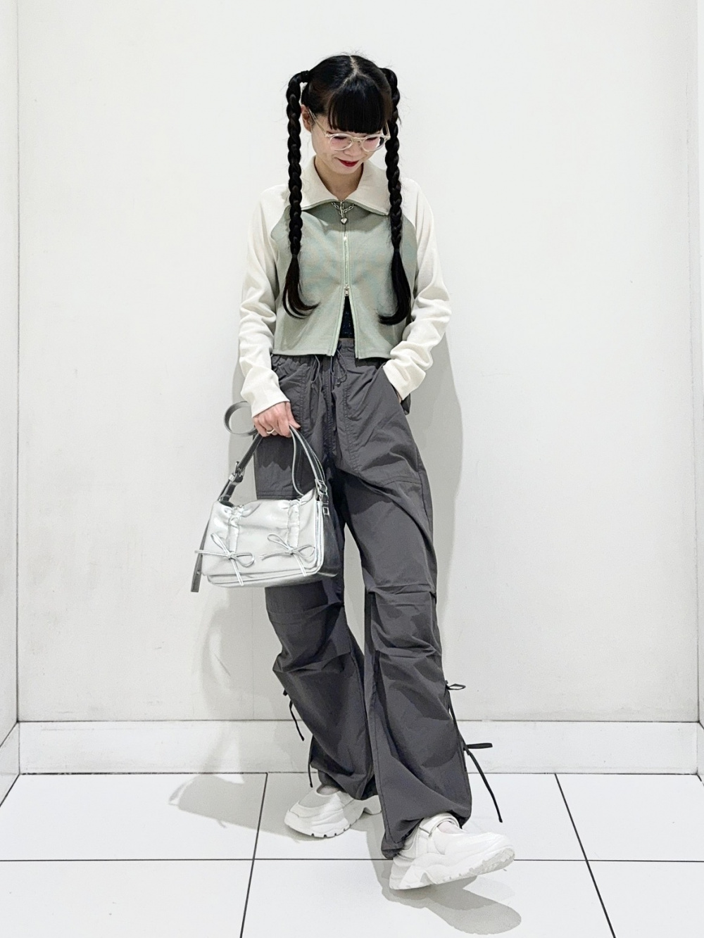 オリジナルGYDAゼブラニットTOPS[品番：MKSW0056280]｜GYDA