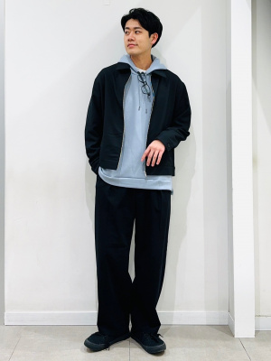 GU公式 | ジップアップシャツ