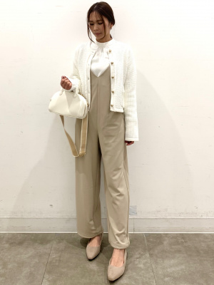 GU公式 | カットソーサロペットパンツ