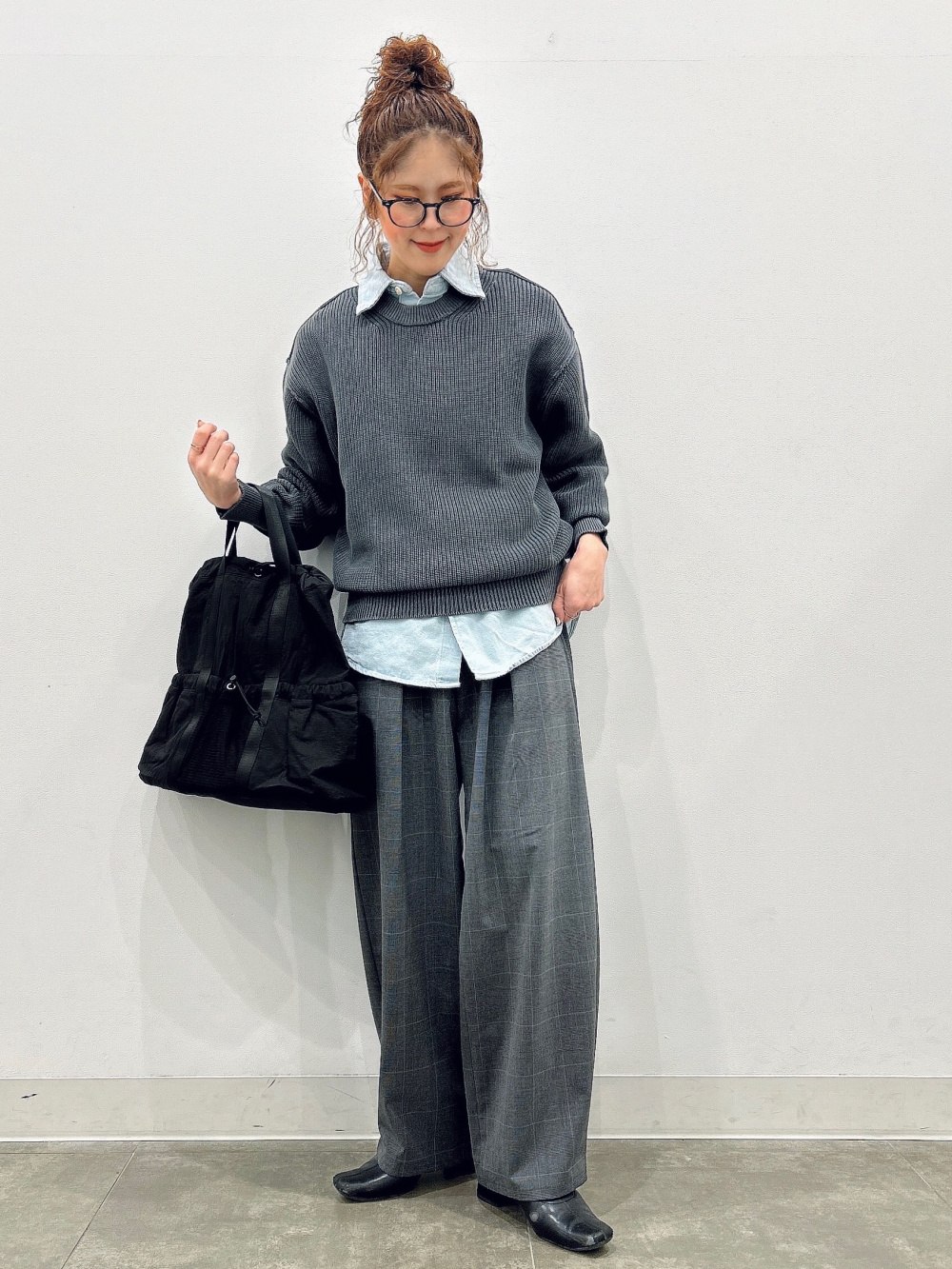 VISION STREET WEAR】スポーツハーフZIPスウェット《洗濯機で