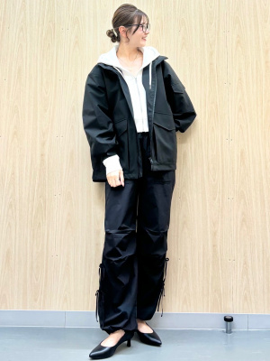 GU公式 | ウィンドプルーフスタンドカラーブルゾン