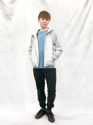 GU公式 | サイドシームレスクルーネックT(半袖)GA