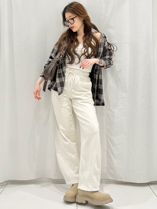 An outfit using Front Zip Shirt | Short and Cotton Blend Cropped