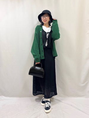 GU公式 | ポロカーディガンNTQ+E