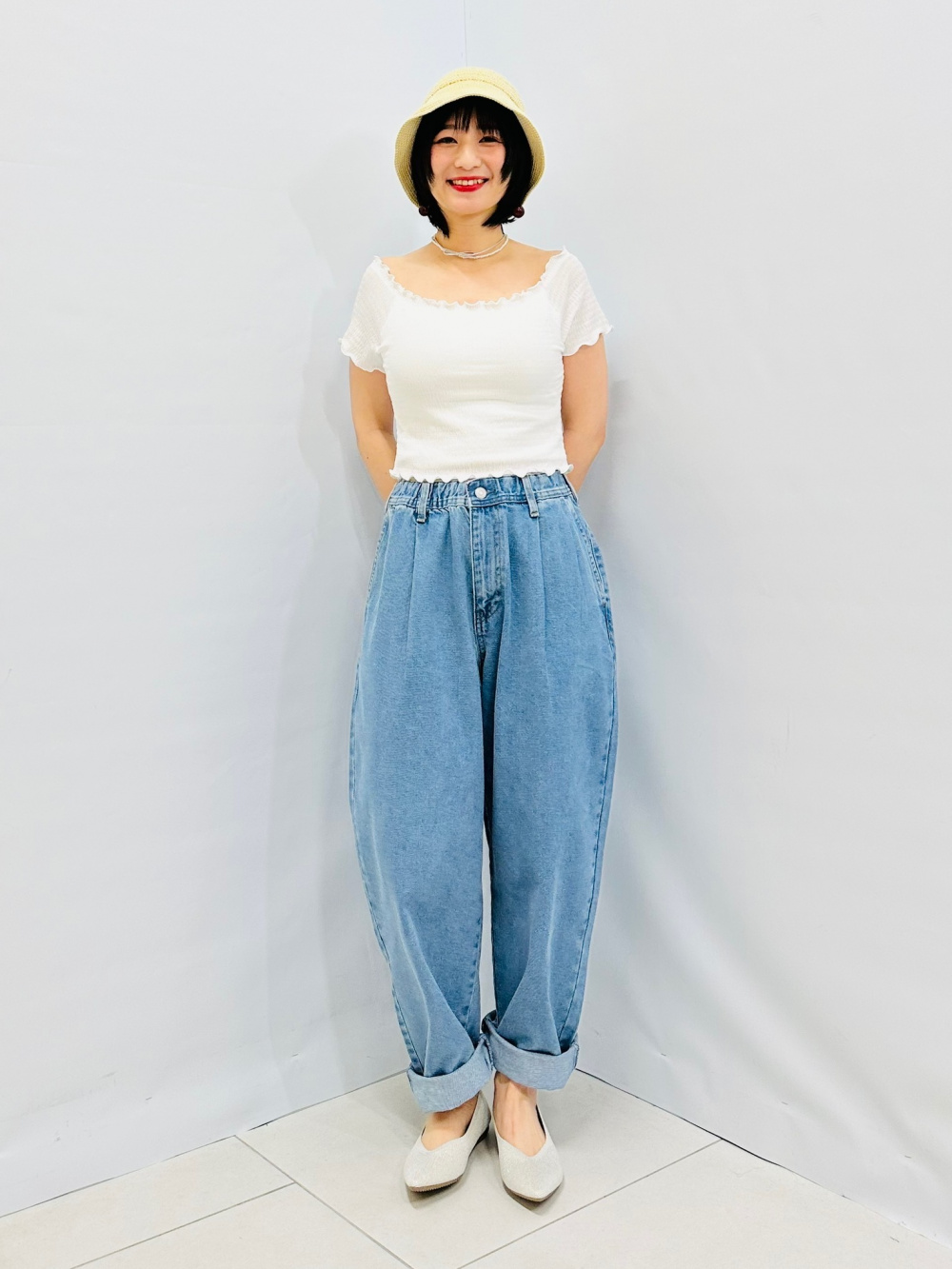Denim Carrot Pants/NTQ」| GU的穿搭理念
