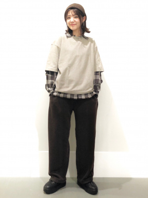 GU公式 | ウォッシュドスウェットワイドパンツ(セットアップ可能)
