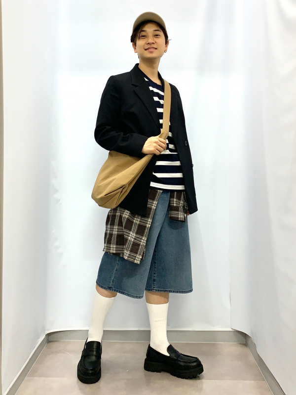 ドライワッフルT(5分袖) UNDERCOVER、ドライオープンカラー