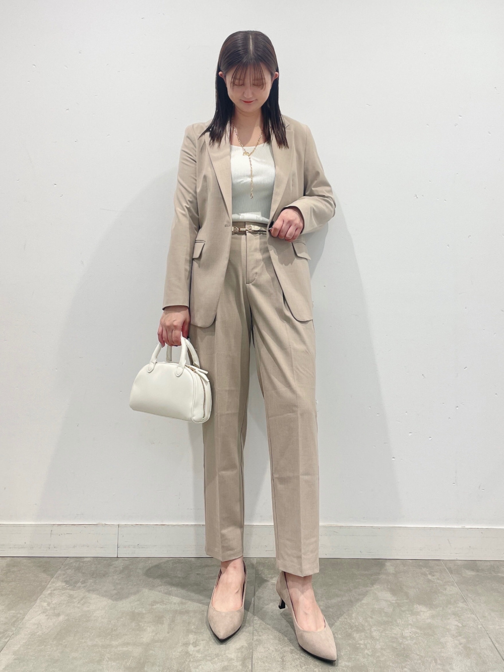 ウォッシャブルテーラードジャケットZ(セットアップ可能)、オープン