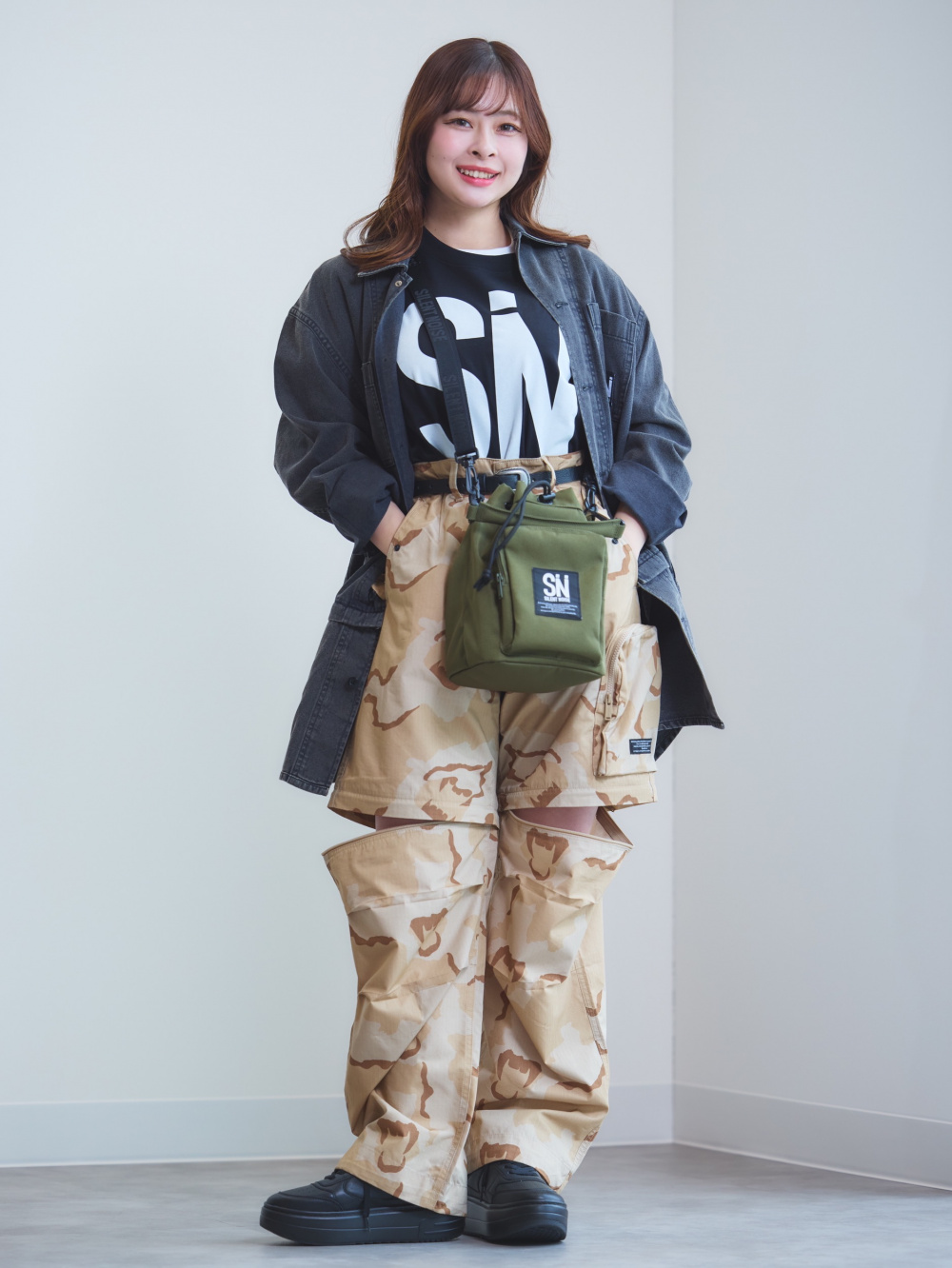 UNDERCOVER　チュニック　ブラウス　サイズ2 グラフィックT(5分袖) UNDERCOVER 2、チュニックシャツ