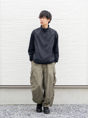 GU公式 | ダブルフェイスプルオーバー(長袖)