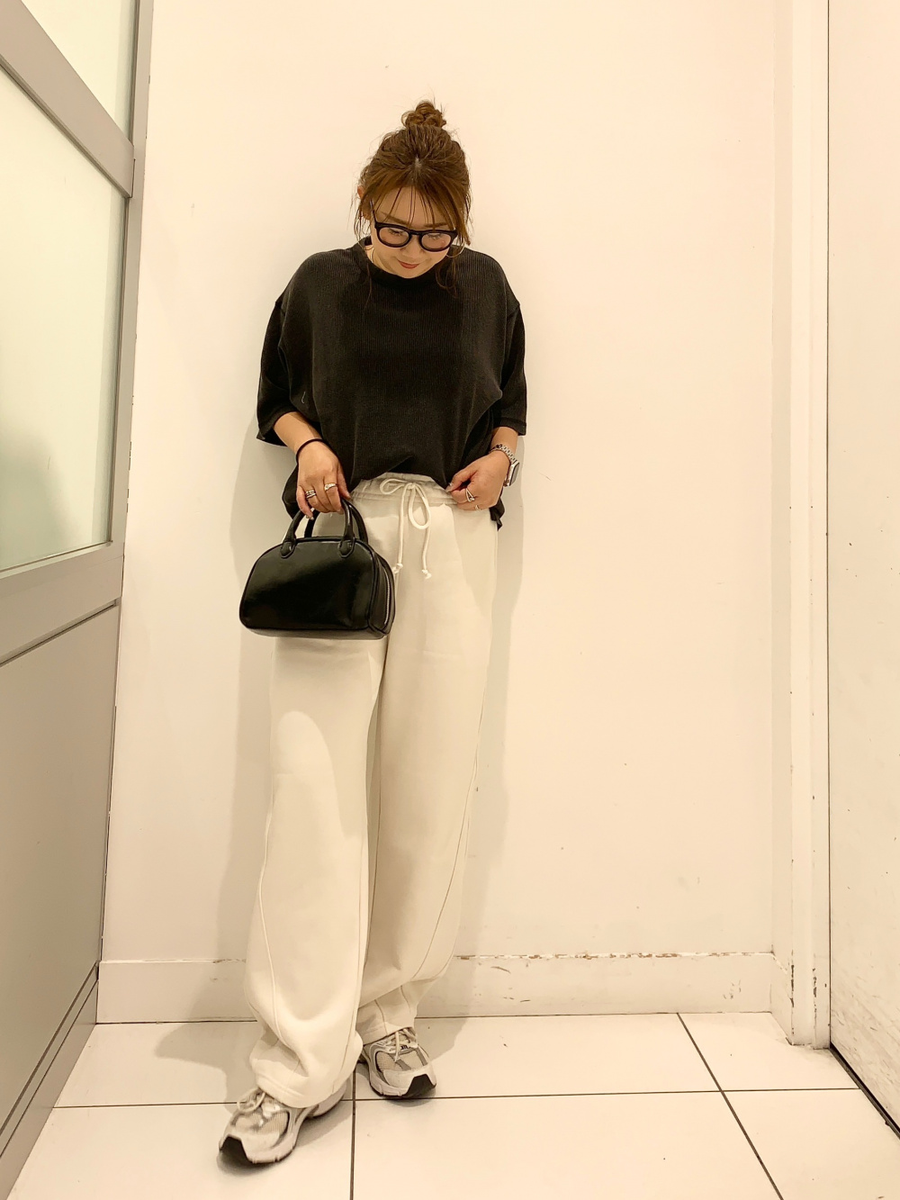 スウェットパンツ、ワッフルT」の着用コーディネート| ユニクロ公式