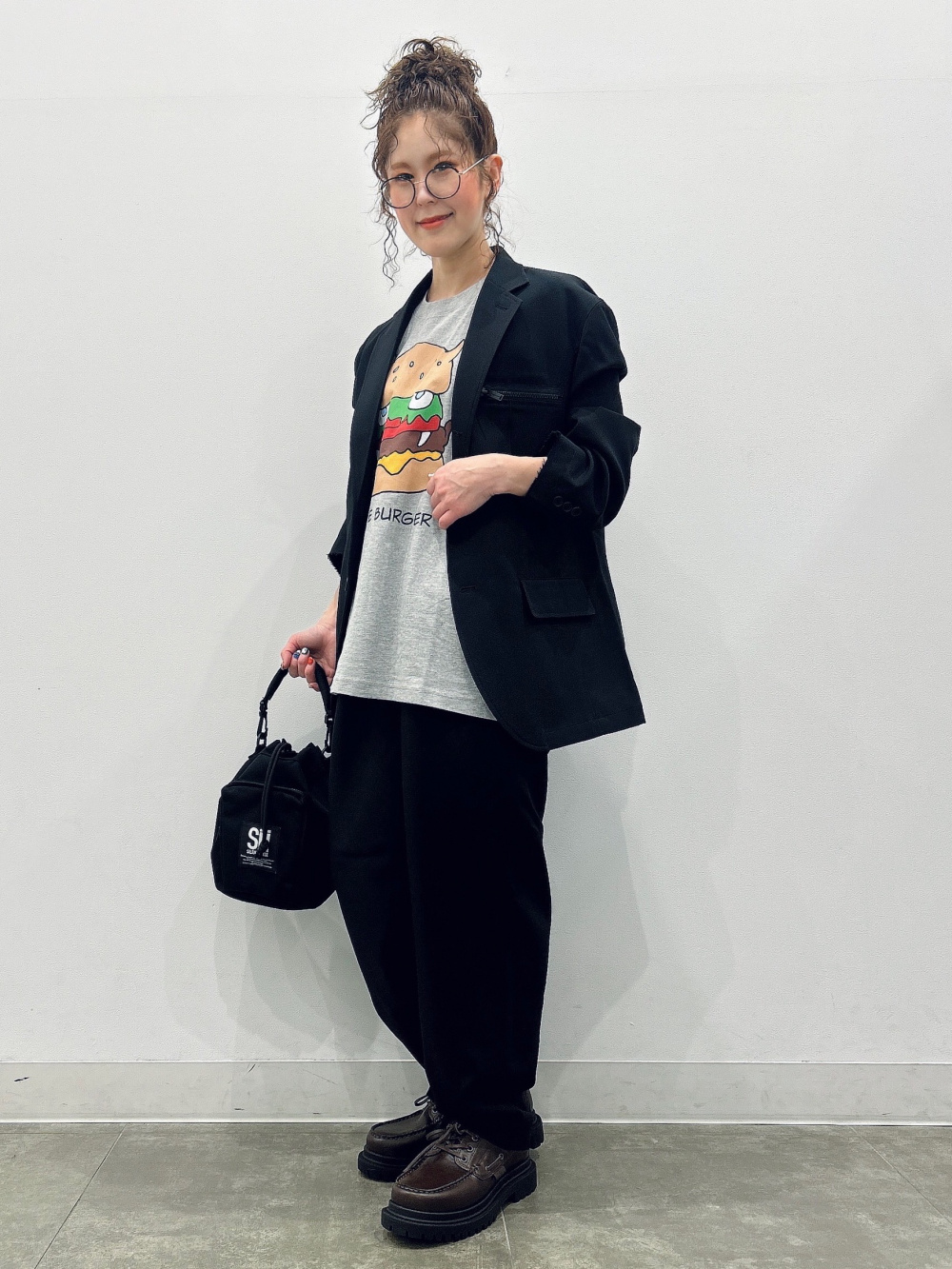 スウェT(5分袖) UNDERCOVER、ワイドテーパードパンツ UNDERCOVER スウェT(5分袖) UNDERCOVER、ワイドテーパードパンツ UNDERCOVER