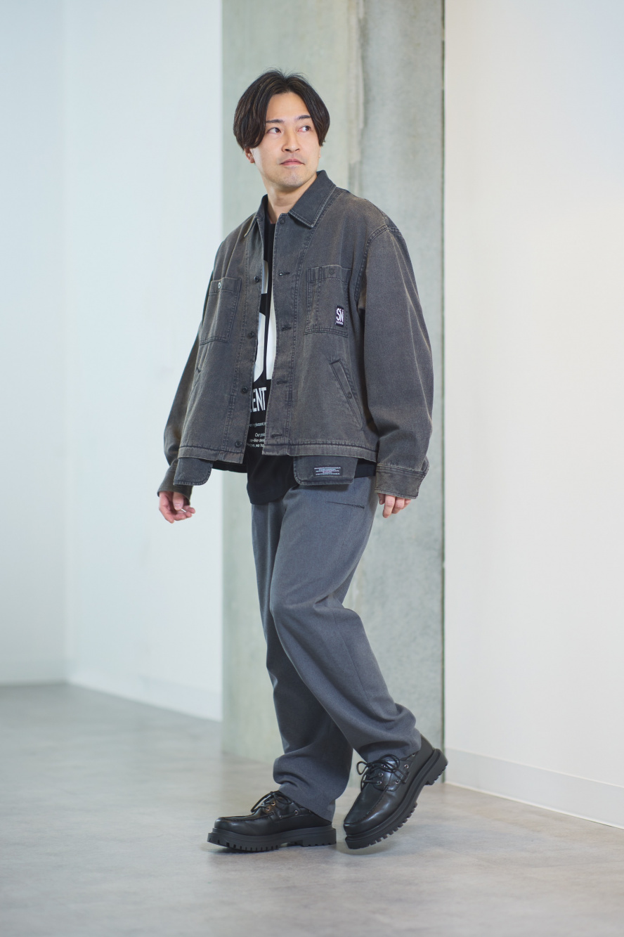 オーバーサイズジャケット UNDERCOVER、グラフィックT(5分袖