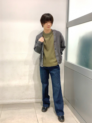   jeans　カーディガン　 大きいサイズ レディース シアーニットドルマンカーディガン