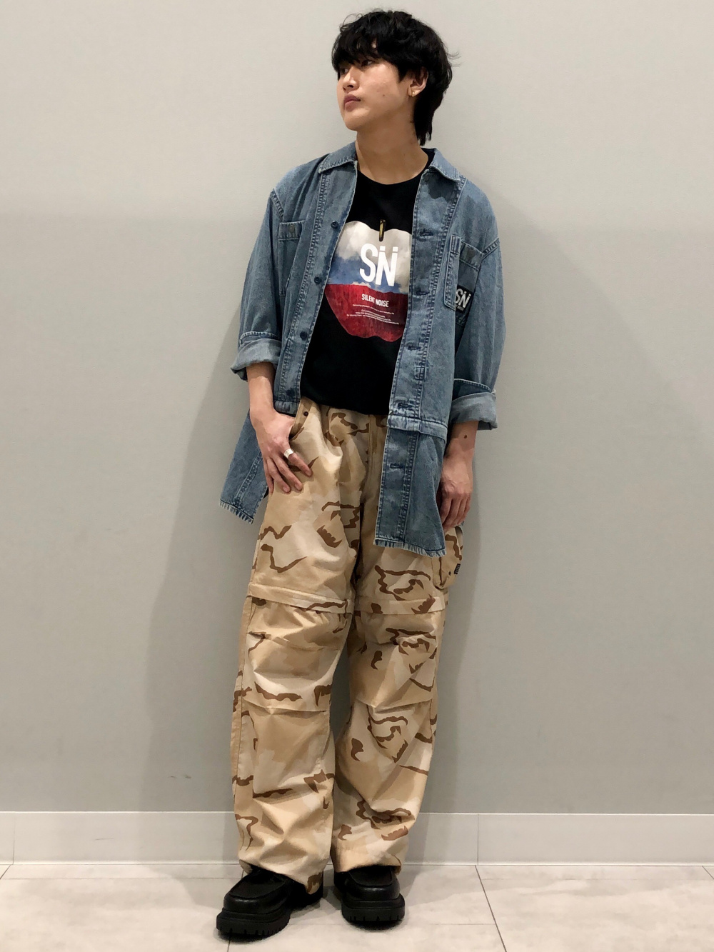 ユーティリティブルゾン UNDERCOVER、スウェT(5分袖) UNDERCOVER