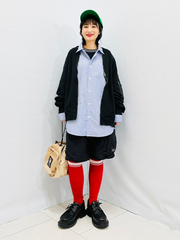 オーバーサイズジャケット UNDERCOVER、ワイドテーパードパンツ