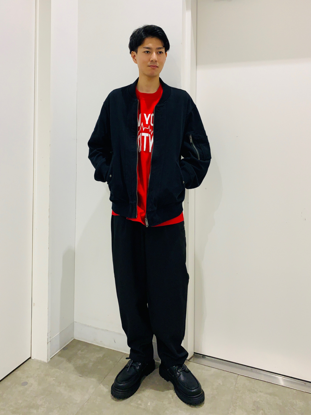 オーバーサイズジャケット UNDERCOVER、ブロードシャツ