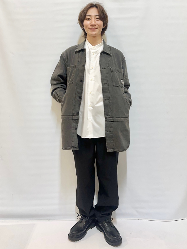 アンダーカバー　 チュニック ブロードシャツ UNDERCOVER、チュニックシャツ UNDERCOVERの