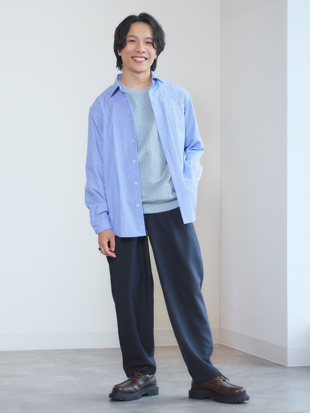 スウェT(5分袖) UNDERCOVER、チュニックシャツ UNDERCOVER」の