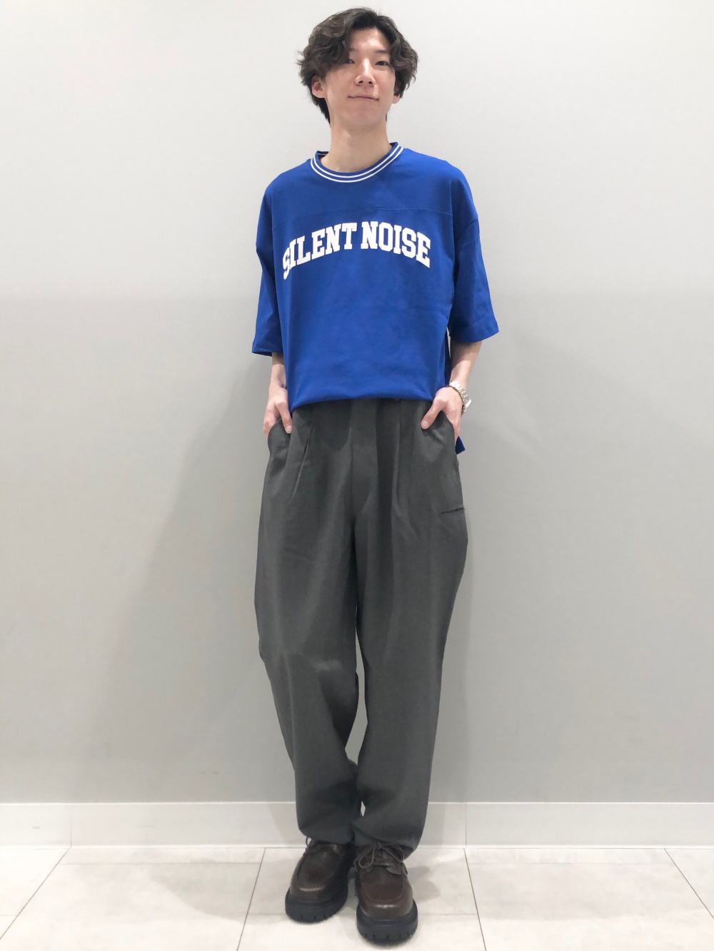 【新品未開】GU ジーユー UNDERCOVER チュニックシャツ XS ブルー 新品】UG チュニックシャツ UNDERCOVER アンダーカバー GU