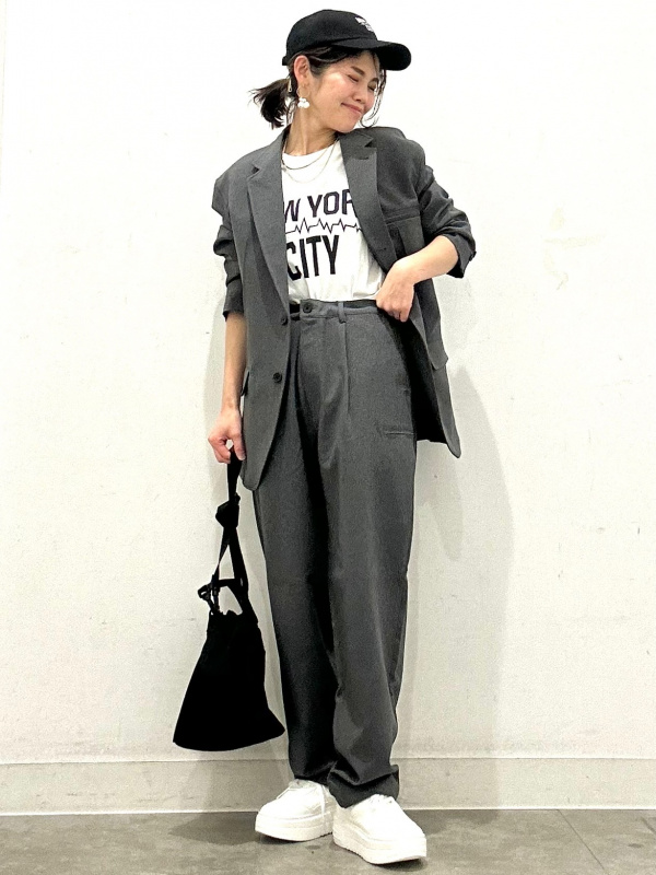 オーバーサイズジャケット UNDERCOVER（メンズ）の着用コーディネート