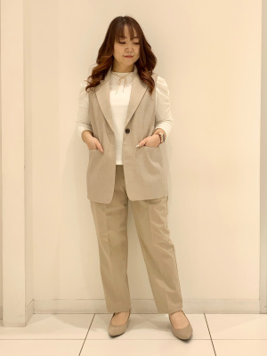 GU公式 | ギャザースリーブT(7分袖)Z