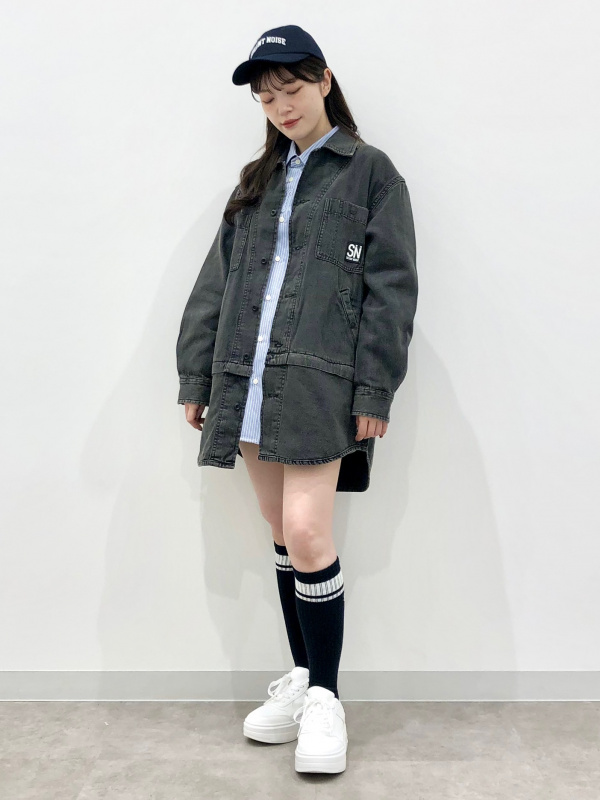 チュニックシャツ UNDERCOVERのコーディネート・着用イメージ｜GU