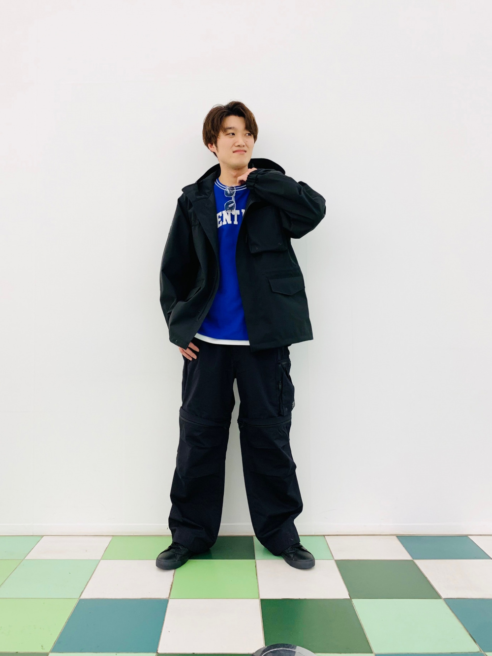 GU UNDERCOVER リブブルゾン BLACK Sサイズ GU公式 | リブブルゾン UNDERCOVER