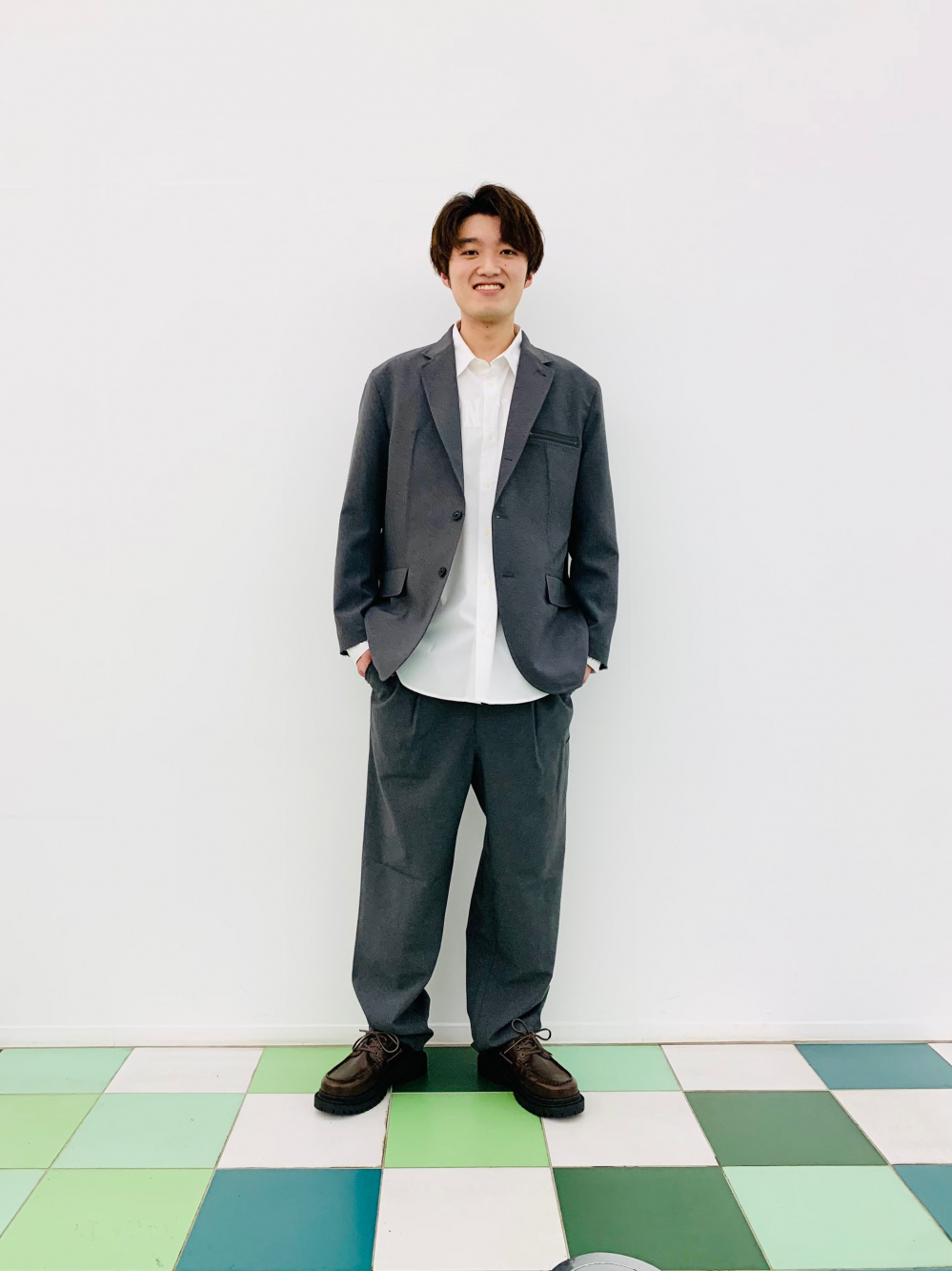 オーバーサイズジャケット UNDERCOVER、ブロードシャツ