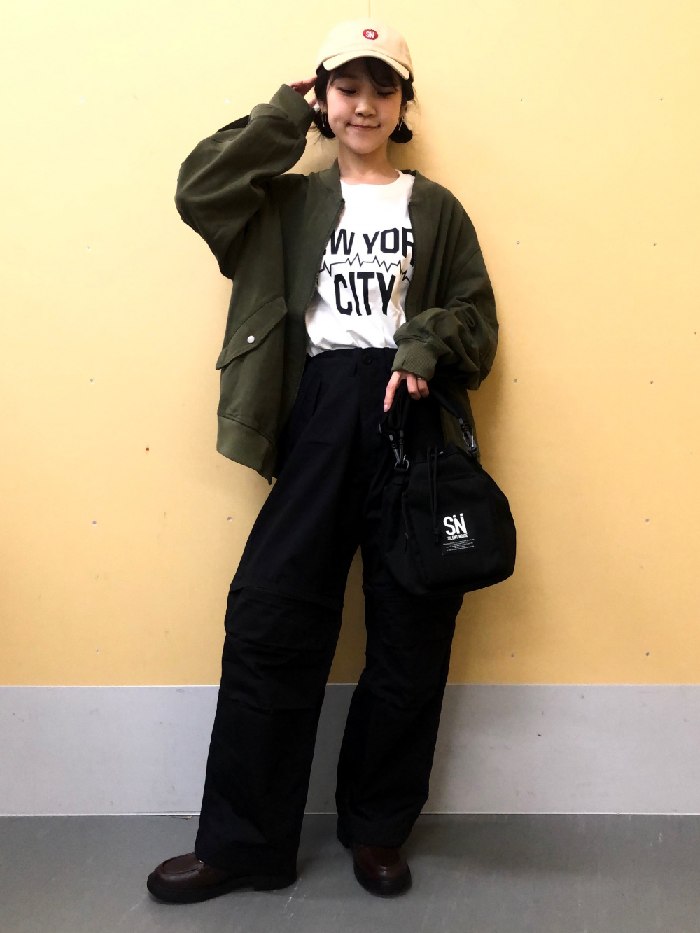 オーバーサイズジャケット UNDERCOVER、ワイドテーパードパンツ