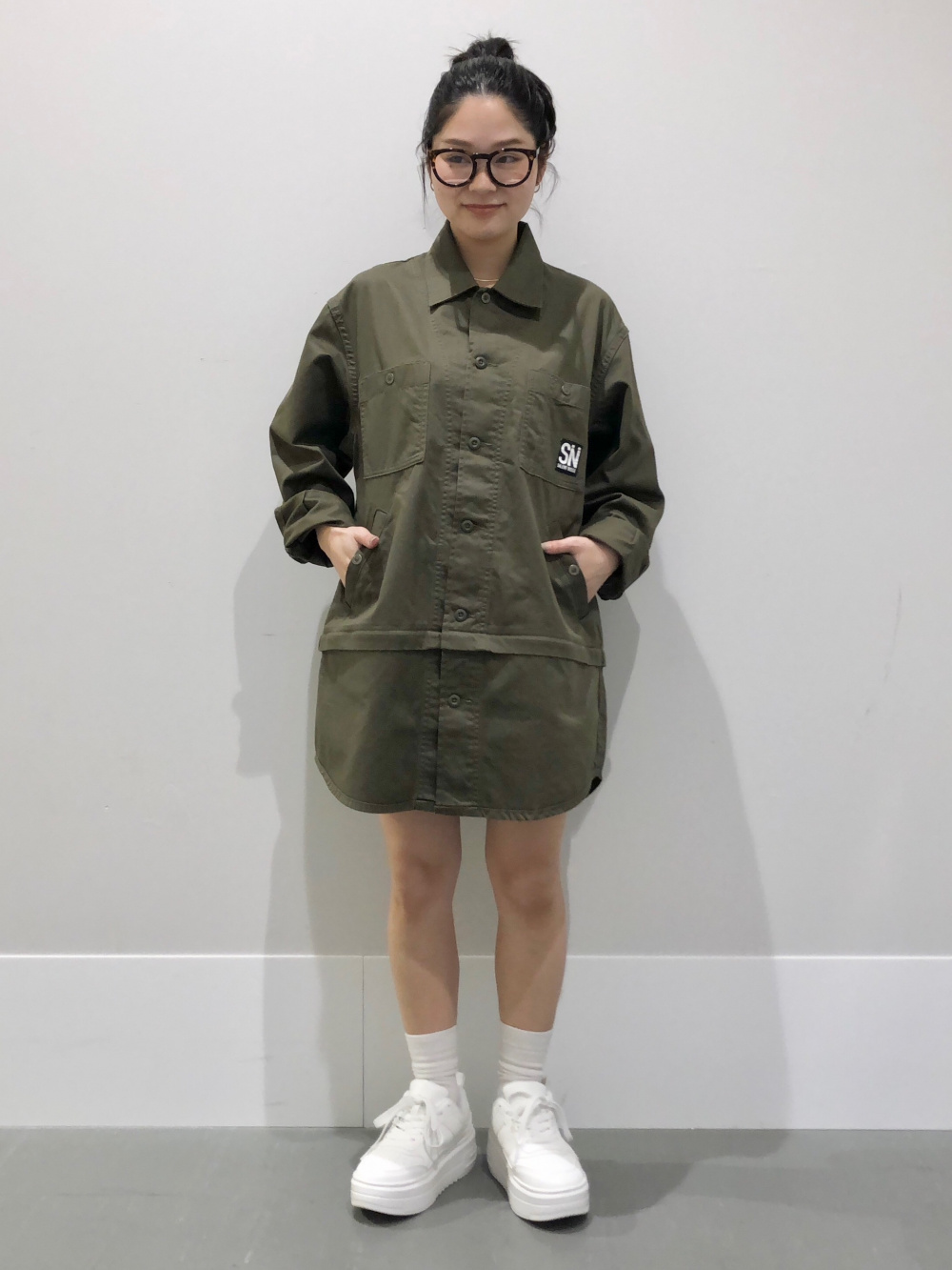undercover チュニック 新品 GU undercover GU × アンダーカバー チュニックシャツ sサイズ