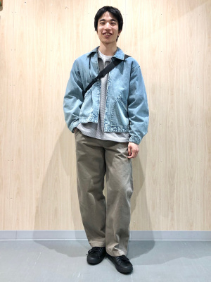 GU公式 | ヘビーワッフルハーフジッププルオーバー