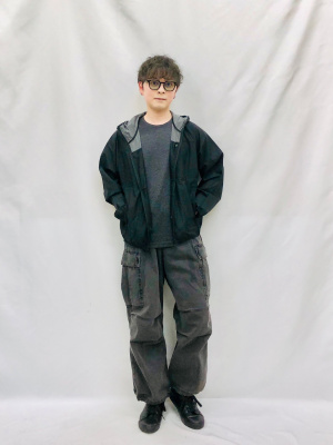 GU公式 | サイドシームレスクルーネックT GA