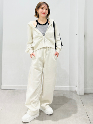 PGG◾️セットアップ◾️フルジップパーカー スカート アクアグリーン