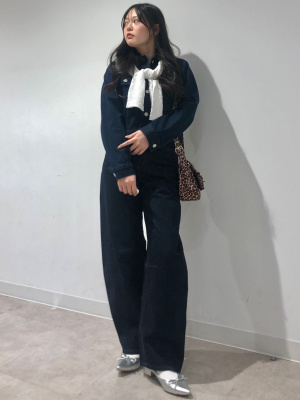 GU公式 | デニムブルゾン