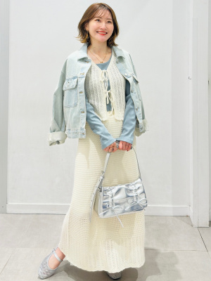 GU公式 | ウォッシュドリブクロップドT(長袖)