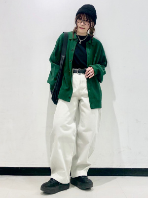 c.e シーイー ポロ カーディガン ニット ttt uniqlo gu GU公式 | ミラノリブポロカーディガン(ユニセックス)