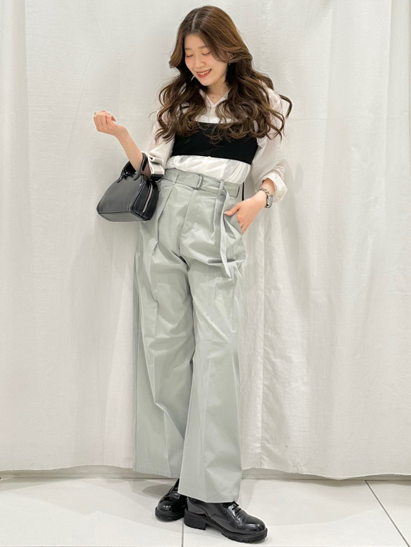 An outfit using Washed Ribbed V Neck Cardigan and Textured Sheer