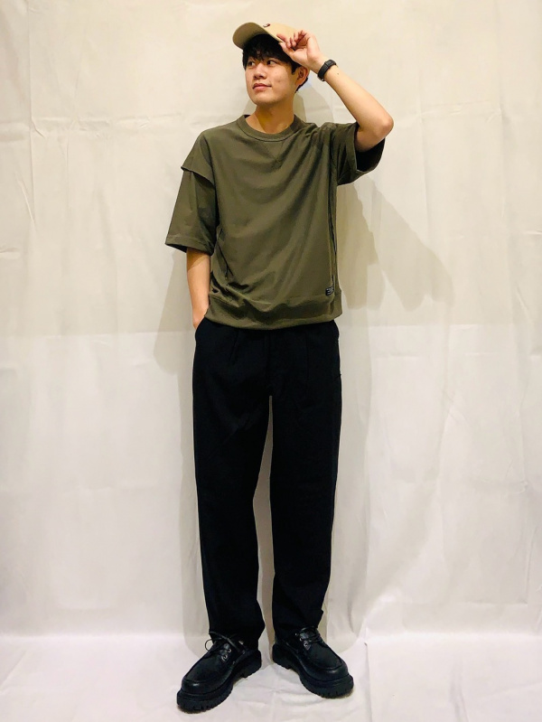 ワイドテーパードパンツ UNDERCOVER（メンズ）の着用コーディネート