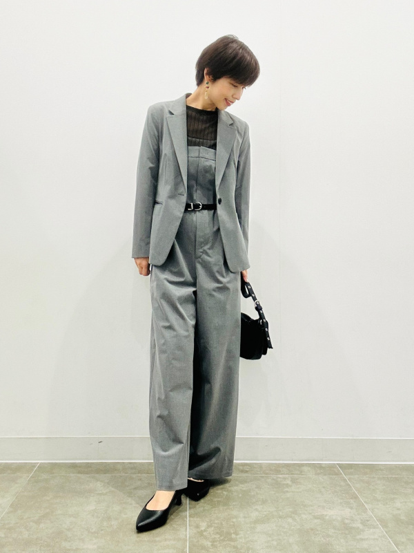 【SEAL限定商品】 メッシュハーフジップポロシャツ(5分袖)、デニムキャロット トップス