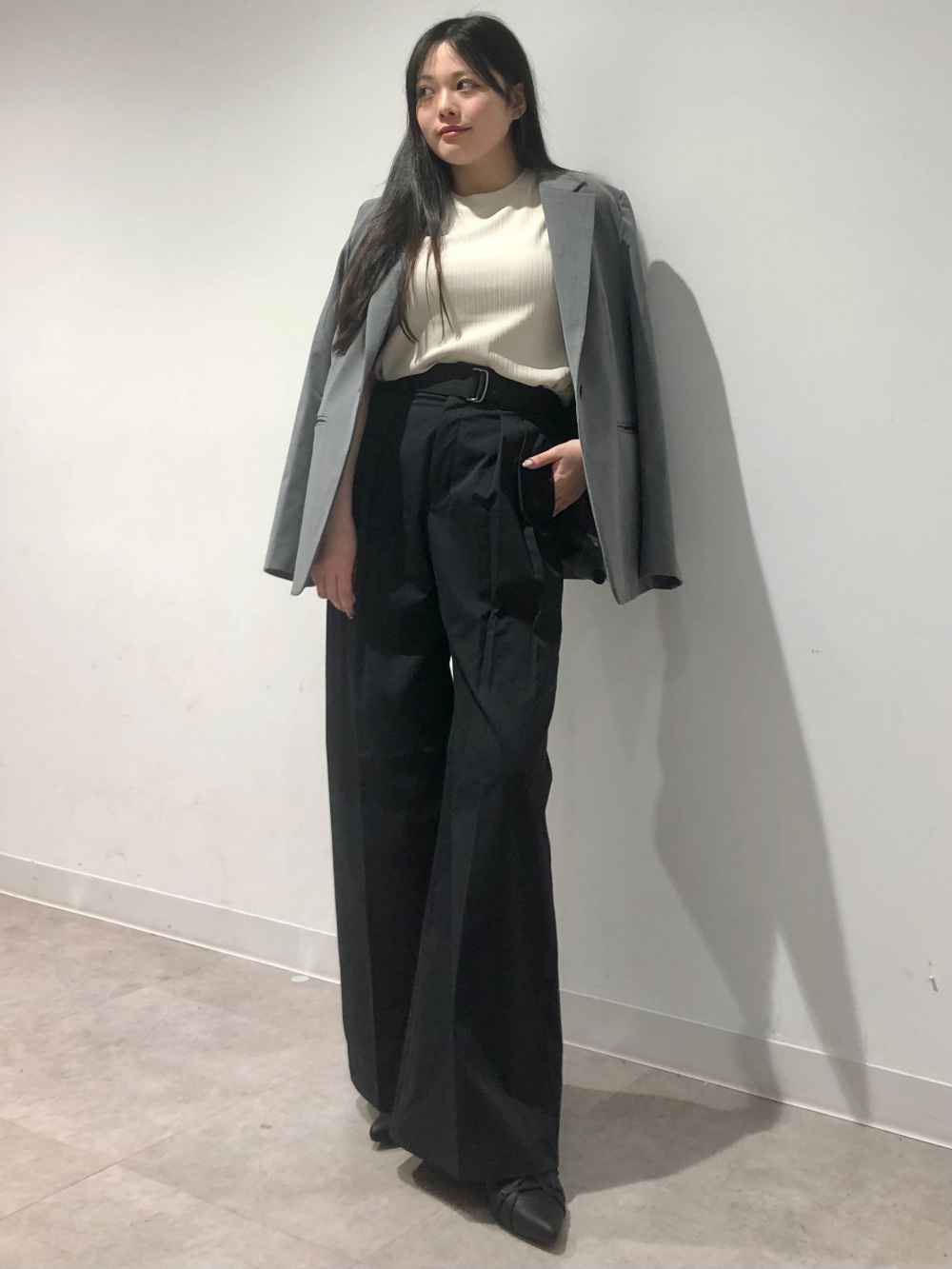 waさま確認ページ♡ Washable Tailored Jacket/Z+EC」| GU的穿搭理念