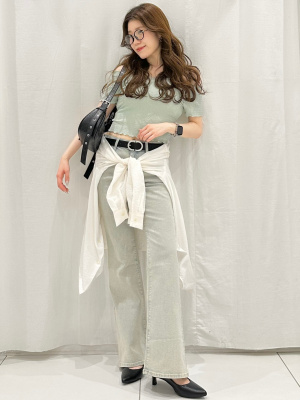 Textured Open Collar Shirt | GU US