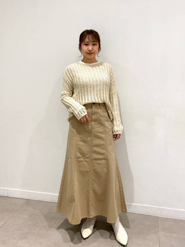 オリーブ　シプレッシーノ　スタンダード/ 473 GU公式 | メッシュセーター