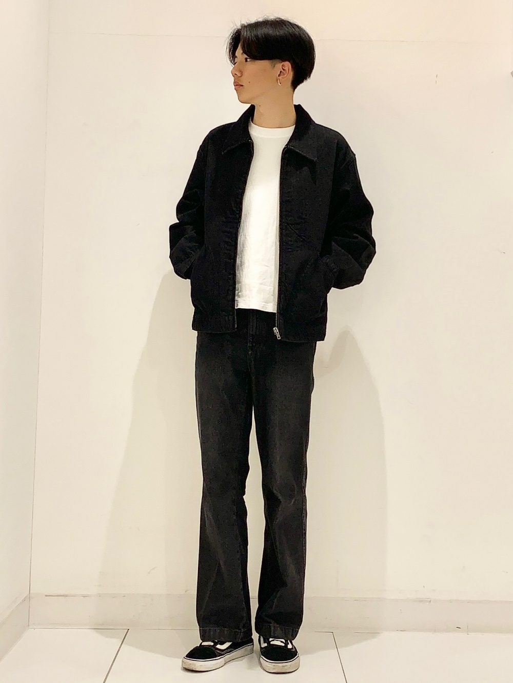 Denim Zip Up Jacket、Flared Jeans」| GU的穿搭理念