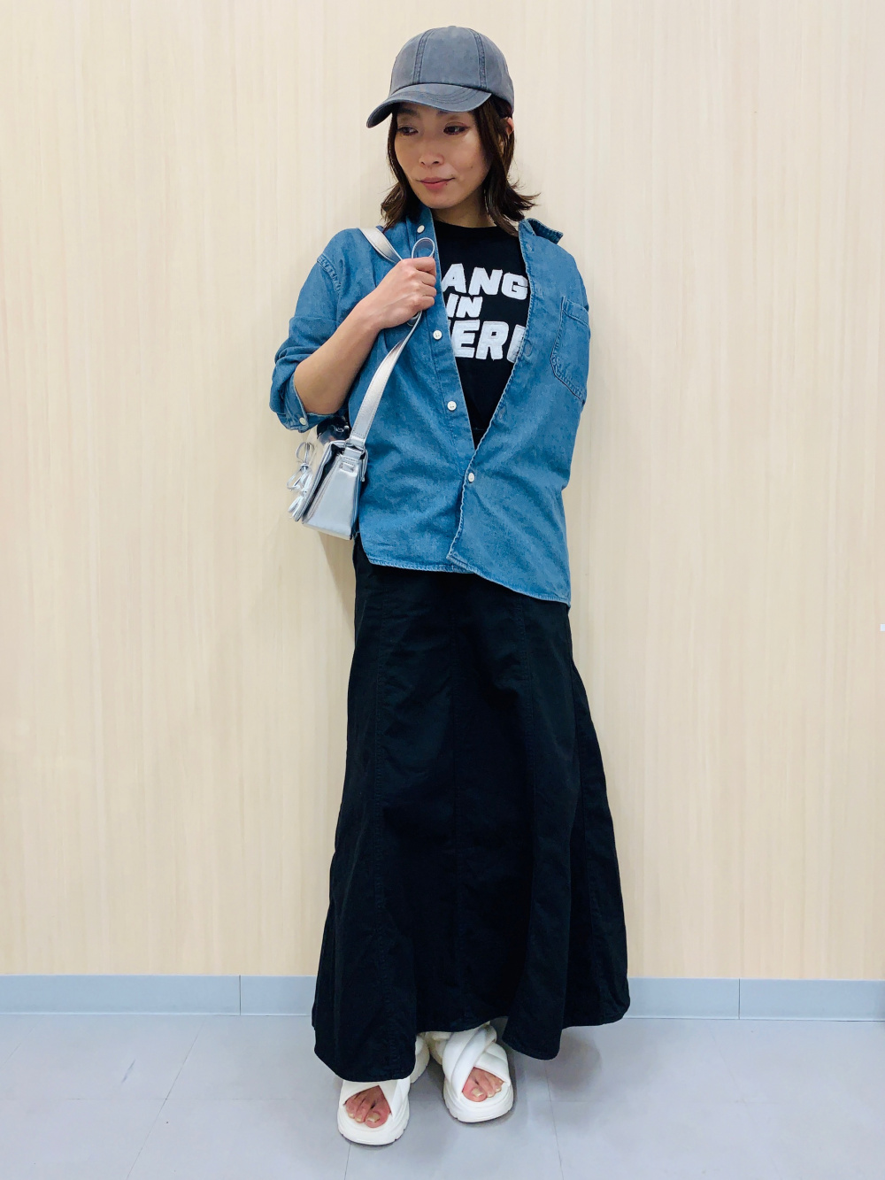 Boxy T-Shirt/Halfslv/Logo」| GU的穿搭理念