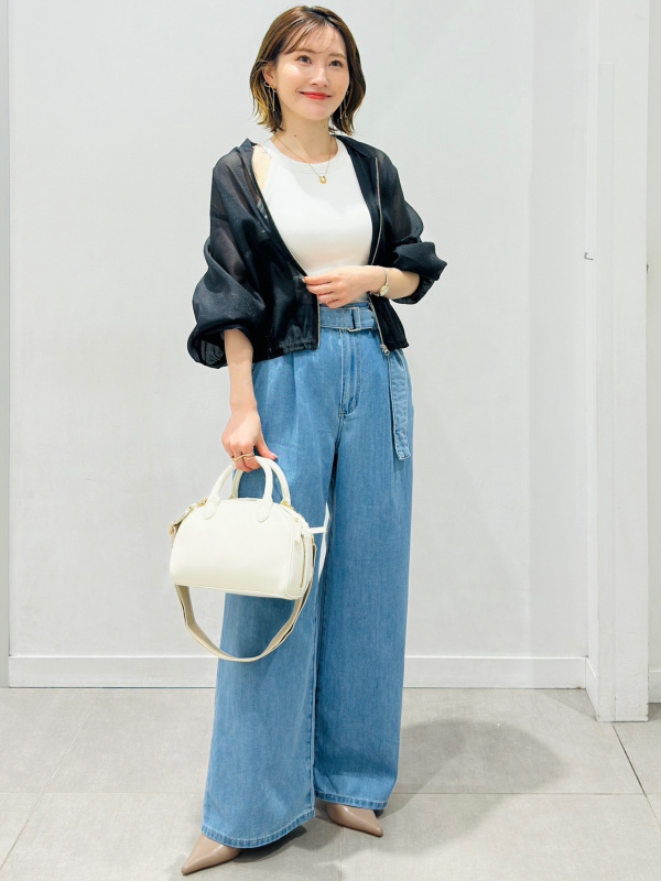 ソフトリブクルーネックT(長袖)、ダブルブレストジャケットZ」の